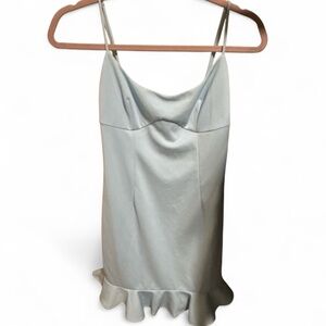 Elegant White Mini Dress